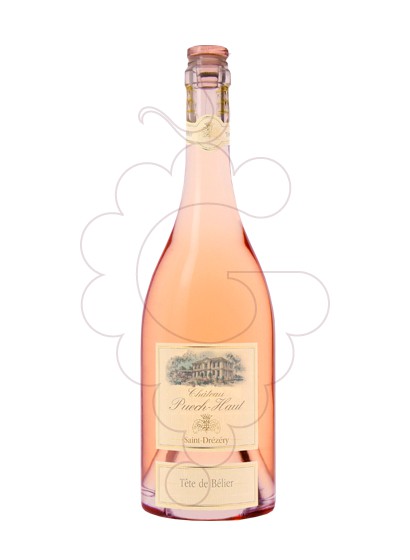 Photo Chateau Puech-Haut Tête de Bélier Rosé vin rosé