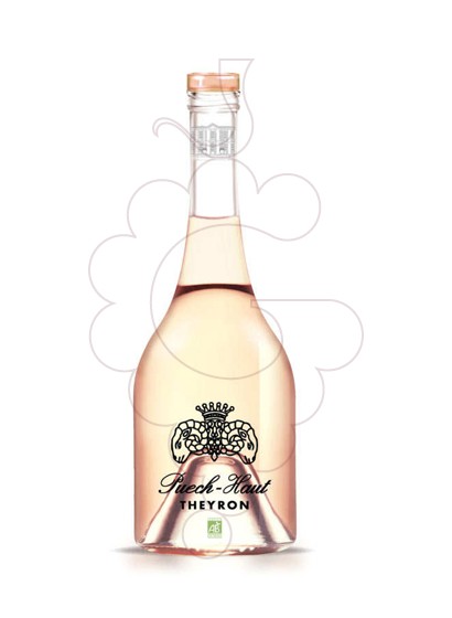 Photo Chateau Puech-Haut Theyron Rosé vin rosé