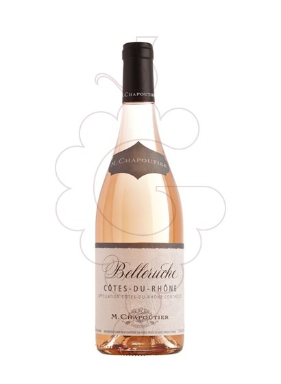 Photo Chapoutier Belleruche Rosé vin rosé