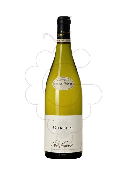Photo Charles Vienot Chablis vin blanc