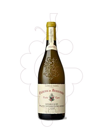 Photo Chateau Beaucastel Blanc vin blanc