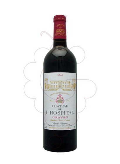 Photo Chateau de l'Hospital vin rouge