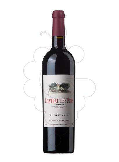 Photo Chateau Les Pins vin rouge