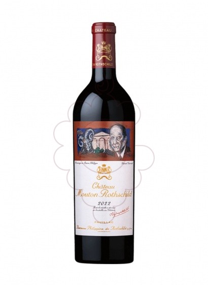 Photo Chateau Mouton Rothschild  vin rouge
