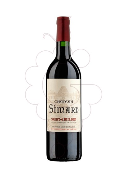 Photo Chateau Simard vin rouge