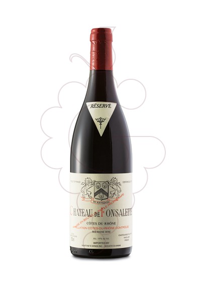 Photo Chateau de Fonsalette vin rouge