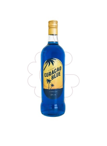 Photo Liqueur Cisa curaçao blue lt