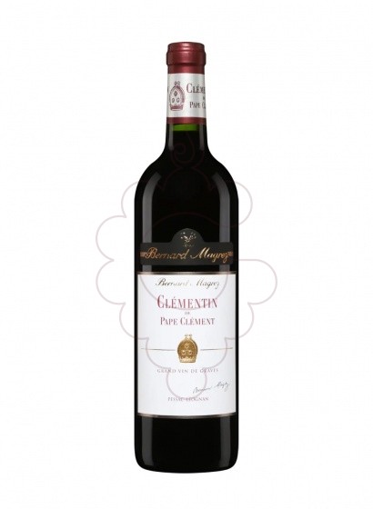 Photo Clementin de pape clement 18 vin rouge