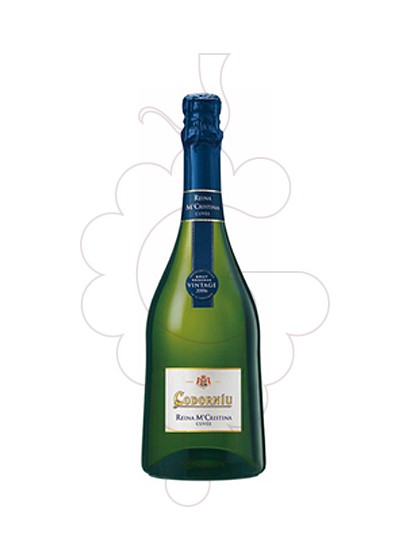 Photo Codorniu Reina Mª Cristina Blanc en Noirs vin mousseux