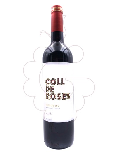 Photo Coll de Roses  vin rouge
