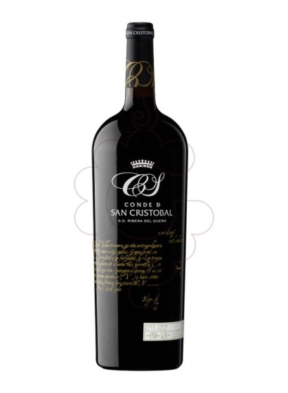 Photo Conde de San Cristobal Magnum vin rouge