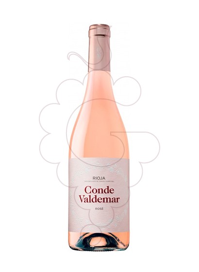 Photo Conde de Valdemar Rosé Pâle vin rosé