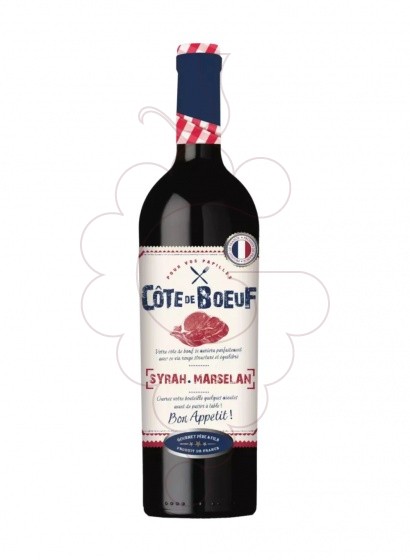 Photo Cote de Boeuf Syrah Marselan vin rouge