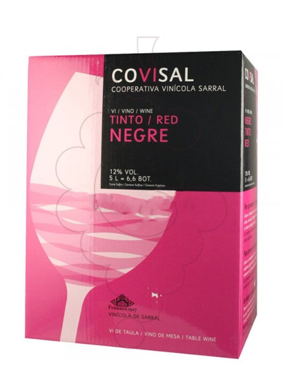 Photo Covisal Negre Box vin rouge