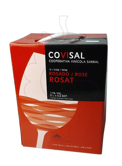 Photo Covisal Rosat Box vin rosé