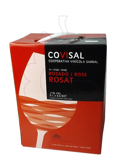Photo Covisal Rosat Box vin rosé