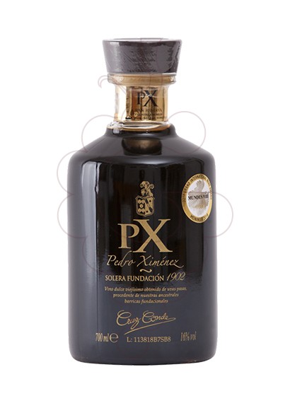 Photo Cruz Conde Pedro Ximenez Reserva Solera Fundación vin généreux