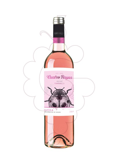 Photo Cuatro Rayas Rosé vin rosé