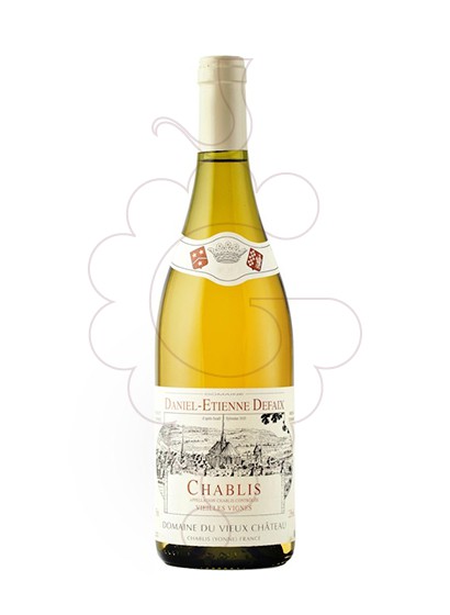 Photo Daniel-Etienne Defaix Chablis Vieilles Vignes vin blanc