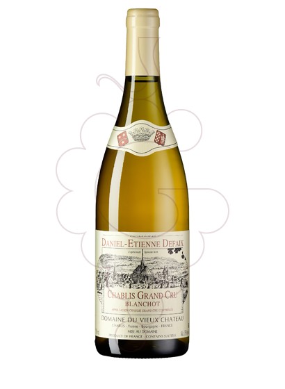 Photo Daniel-Etienne Defaix Chablis Grand Cru Blanchot vin blanc