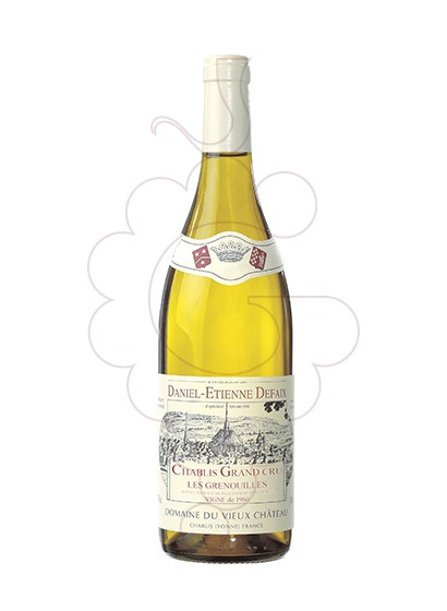 Photo Daniel-Etienne Defaix Chablis Grand Cru Grenouilles vin blanc