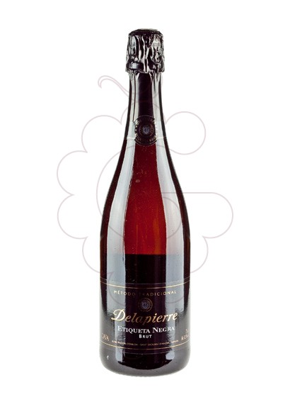 Photo Delapierre Etiqueta Negre Brut vin mousseux