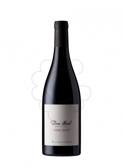 Photo Dom brial crest petit 2018 75 vin rouge