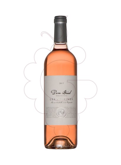 Photo Dom Brial Les Camines Rosé vin rosé