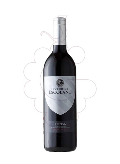 Photo Don Diego Escolano Reserva vin rouge