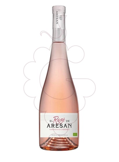 Photo El Rosé de Aresan vin rosé