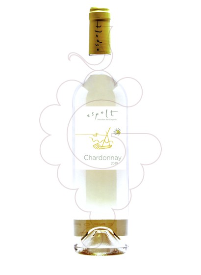 Photo Espelt chardonnay vin blanc