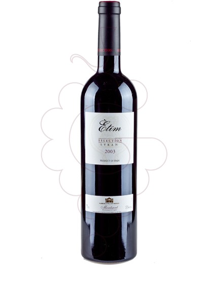 Photo Etim Syrah vin rouge