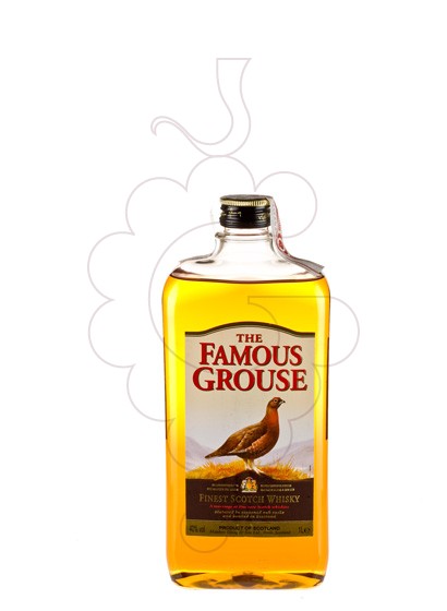 Photo Whisky Famous Grouse Flask Plastique