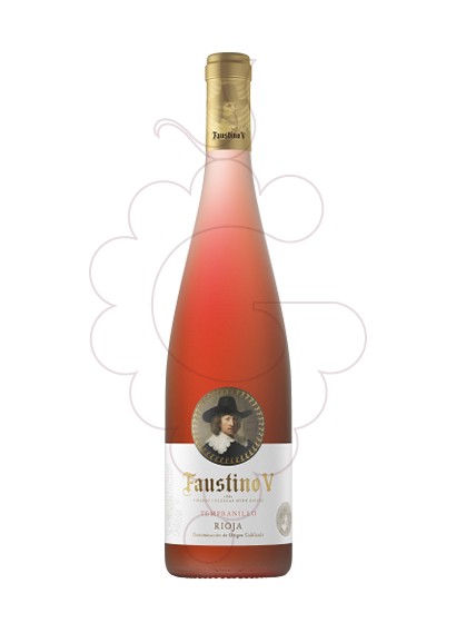Photo Faustino V Rosat vin rosé