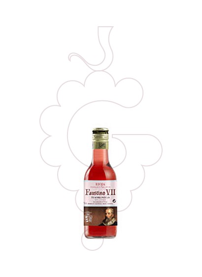 Photo Faustino VII Rosat (mini) vin rosé