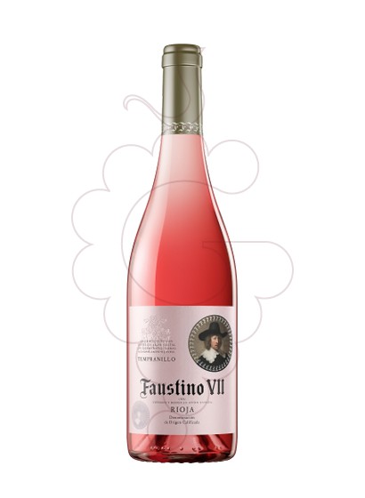 Photo Faustino VII Rosat vin rosé