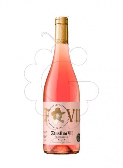 Photo Faustino VII Rosat vin rosé