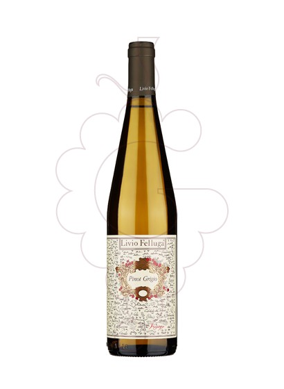 Photo Livio Felluga Pinot Grigio vin blanc