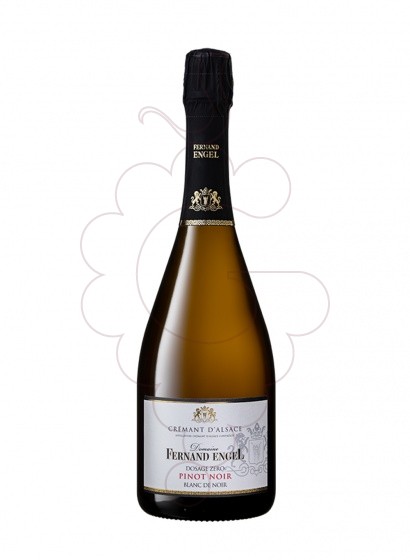 Photo Fernand Engel Crémant d'Alsace Blanc de Noir vin mousseux