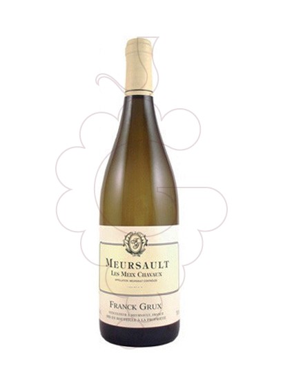 Photo Franck Grux Meursault Les Meix Chavaux vin blanc