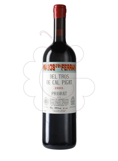 Photo Finques Cims de Porrera Masos d'en Ferran del tros de cal Pigat vin rouge