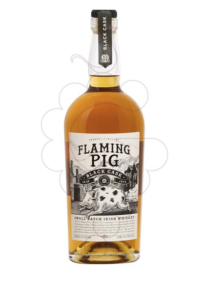 PhotoFlaming Pig Black Cask