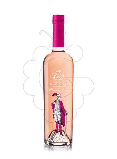 Photo Flamingo Conde de San Cristóbal vin rosé