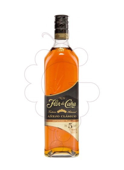 Photo Rhum Flor de Caña Black Label 5 Ans