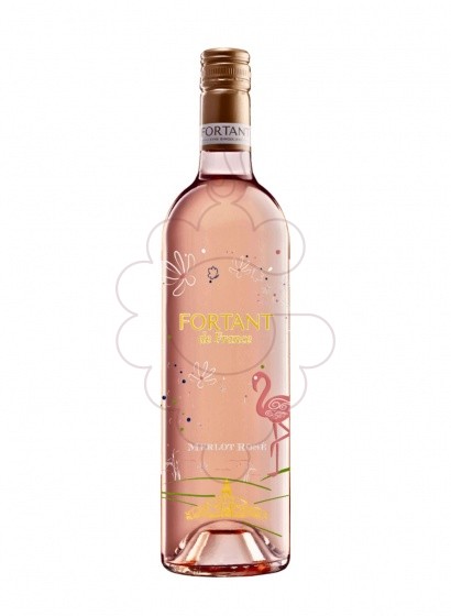 Photo Fortant Merlot Rosé vin rosé