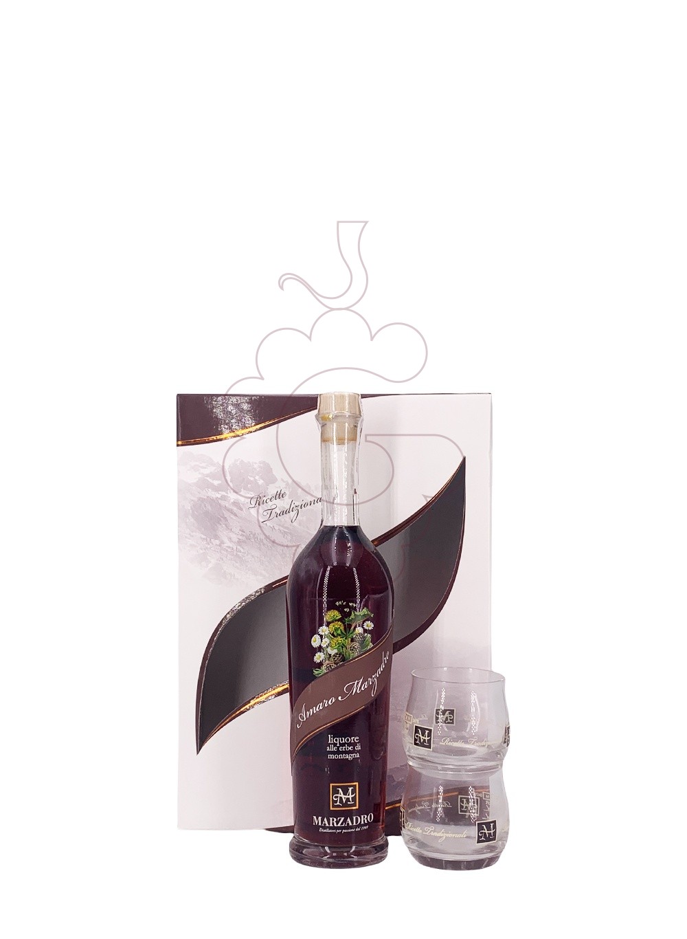 Photo Coffrets cadeaux Marzadro Amaro Pack (1 u + verre)