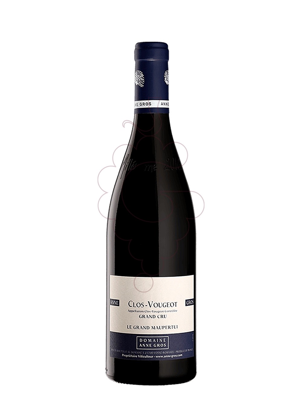 Photo Anne Gros Clos Vougeot le Grand Maupertui vin rouge