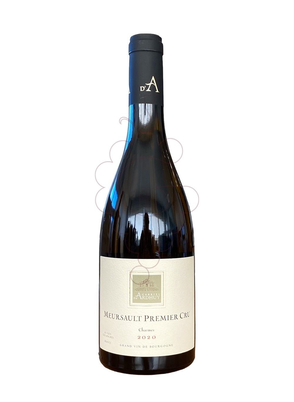 Photo Ardhuy Meursault 1er Cru Charmes vin blanc