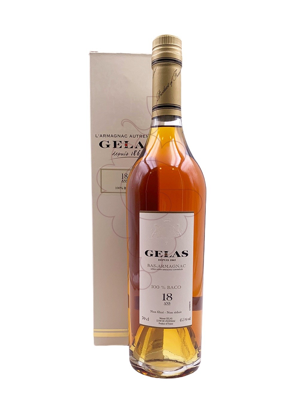 Photo Armagnac Armagnac Gélas Baco 18 Ans