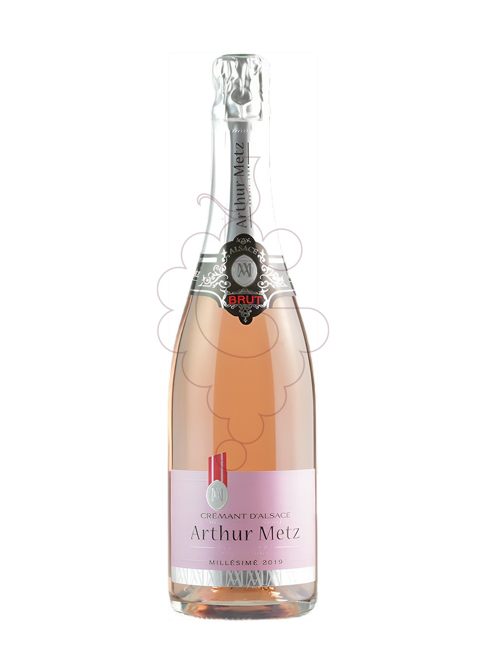 Photo Arthur metz crem.d'alsace rose vin mousseux